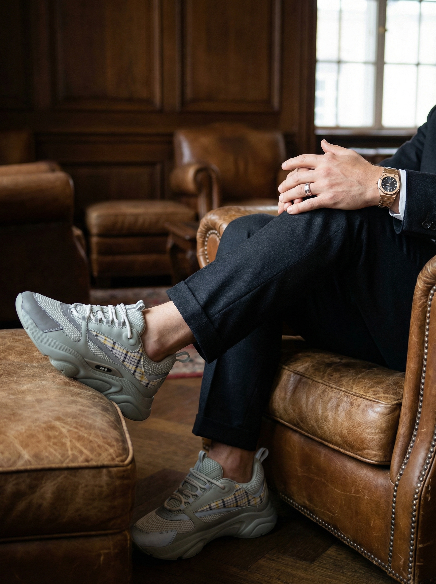 CHRISTIAN DIOR Мужские кроссовки B22