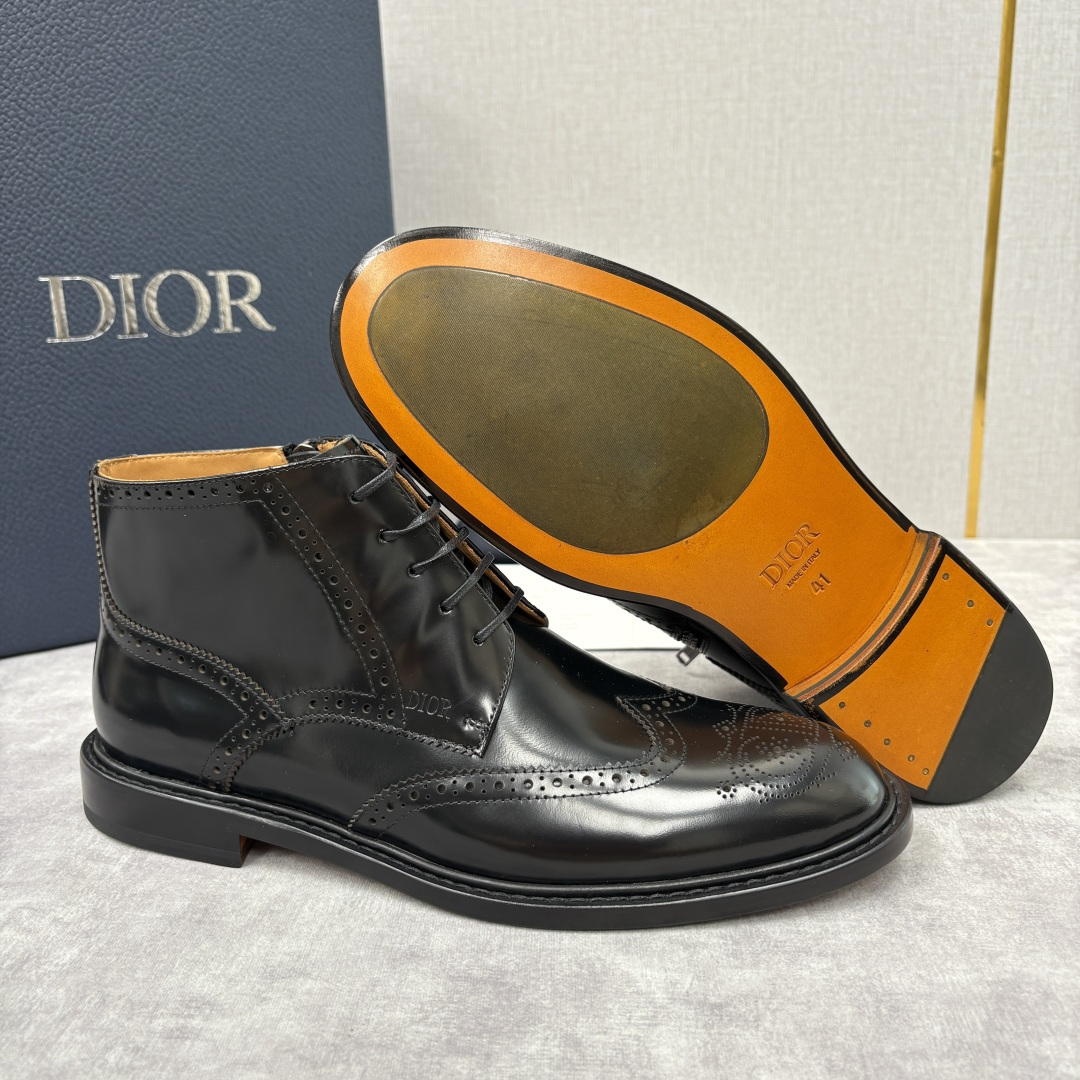 CHRISTIAN DIOR Мужские ботинки Embassy Derby Brogue CHRISTIAN DIOR Мужские ботинки Embassy Derby Brogue