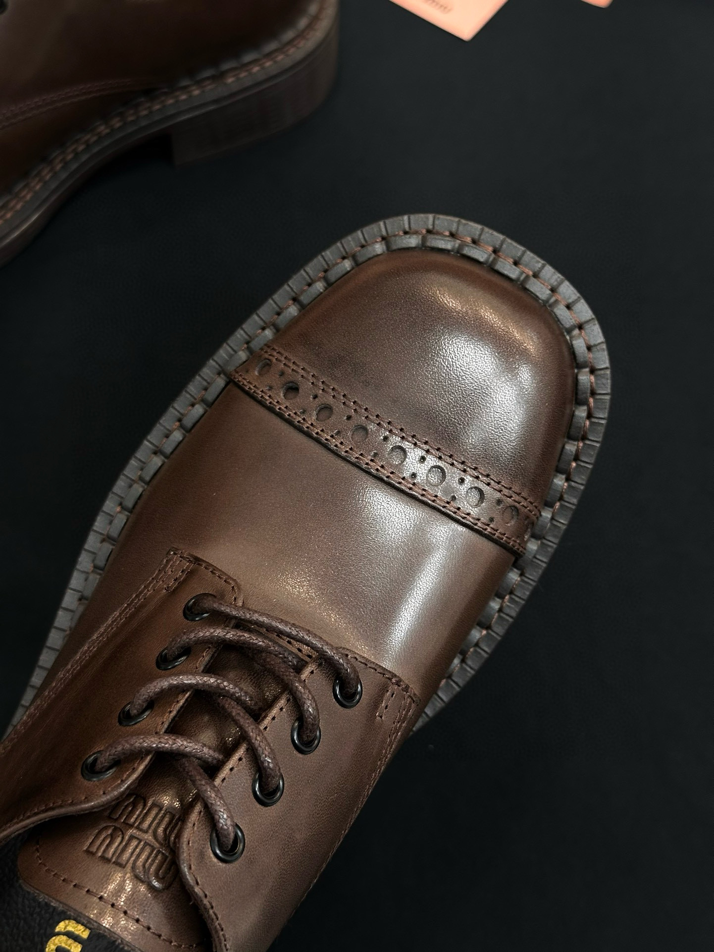 MIU MIU Женские туфли-дерби