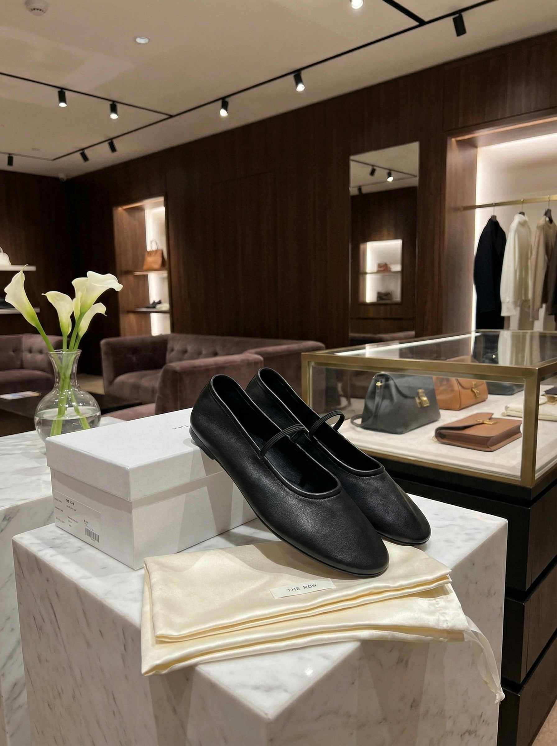 THE ROW Женские балетки Elastic 