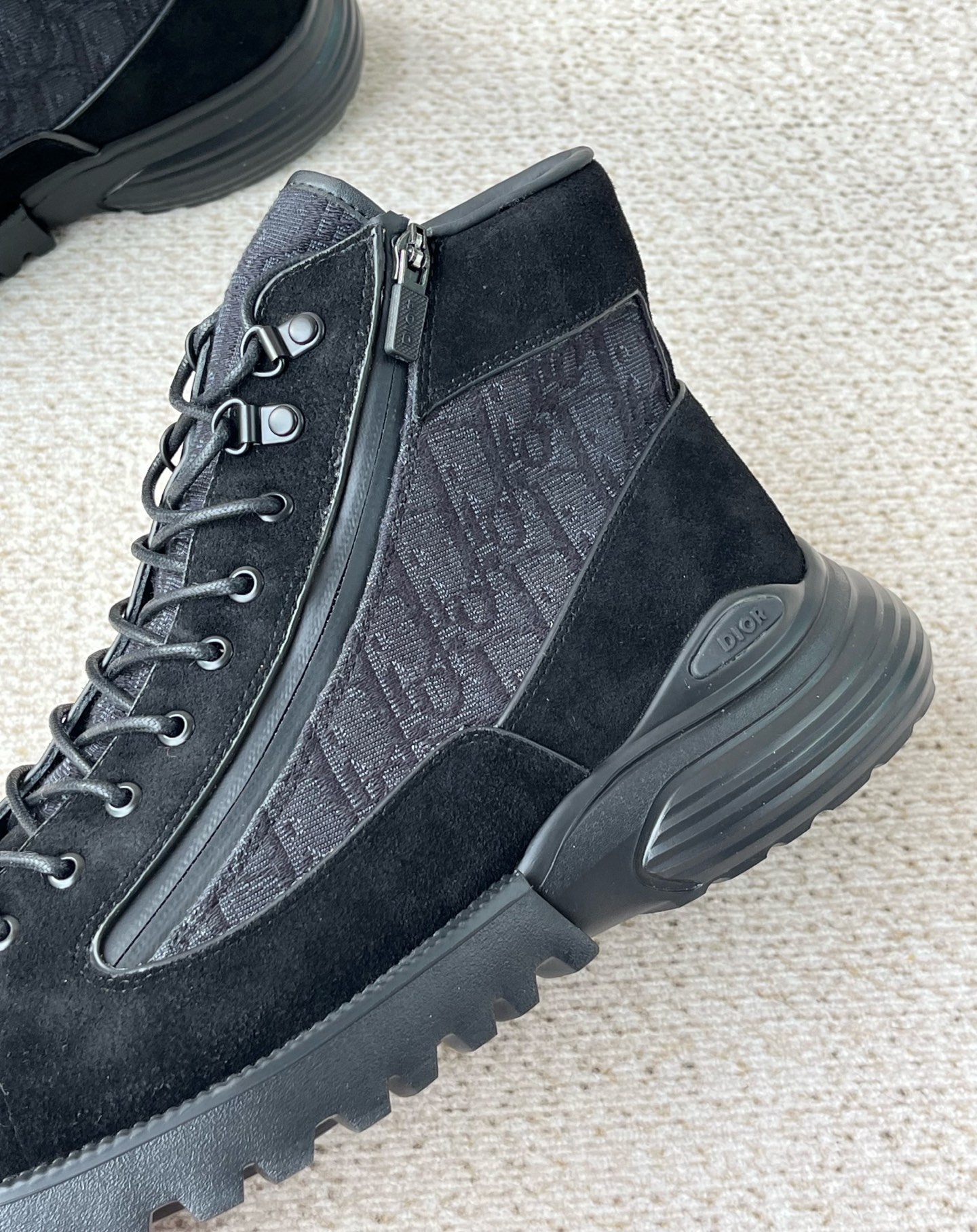CHRISTIAN DIOR Мужские ботинки Oblique