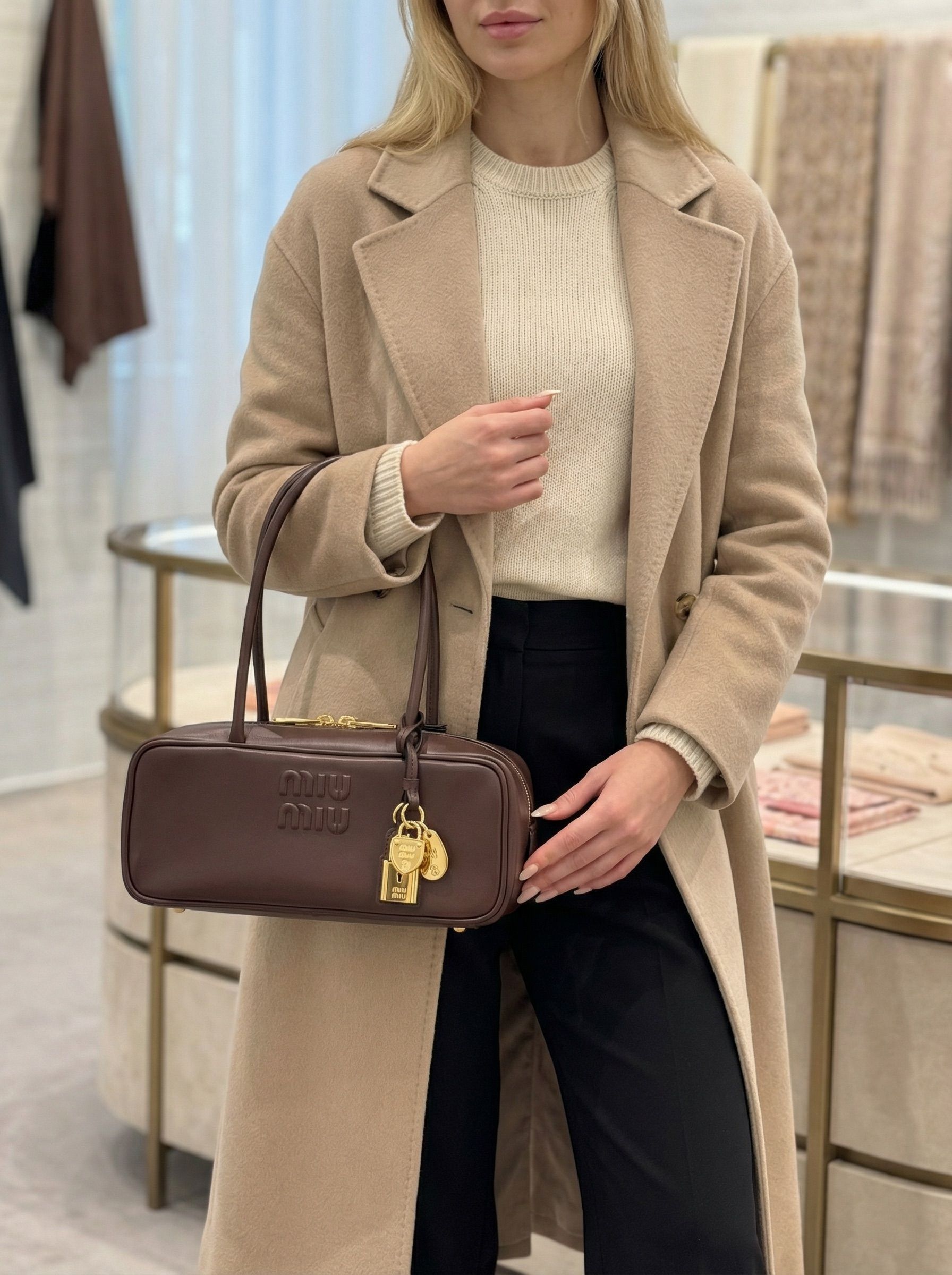 MIU MIU Женская сумка Beau leather bag