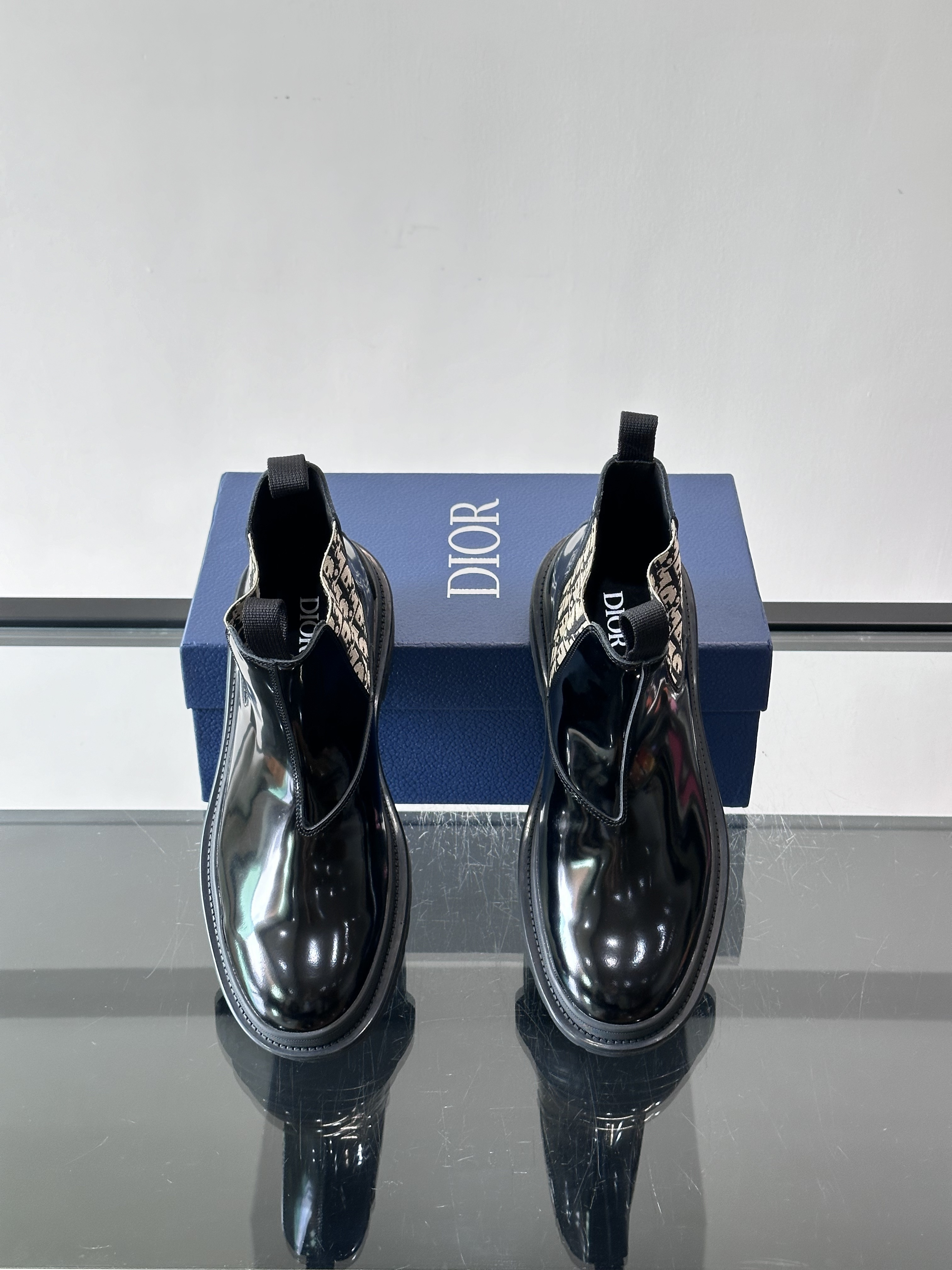 CHRISTIAN DIOR Мужские ботинки Combat Chelsea Boots