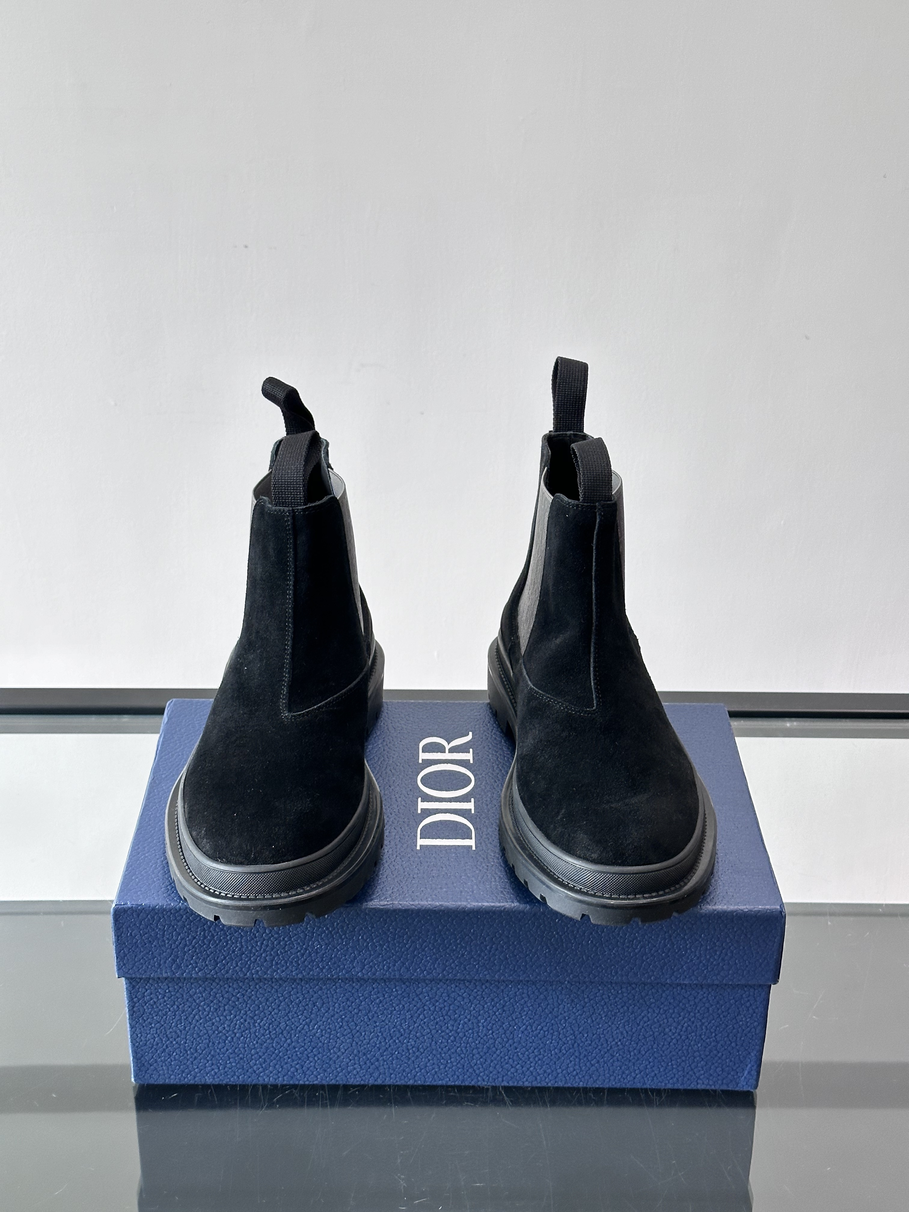 CHRISTIAN DIOR Мужские ботинки Combat Chelsea Boots