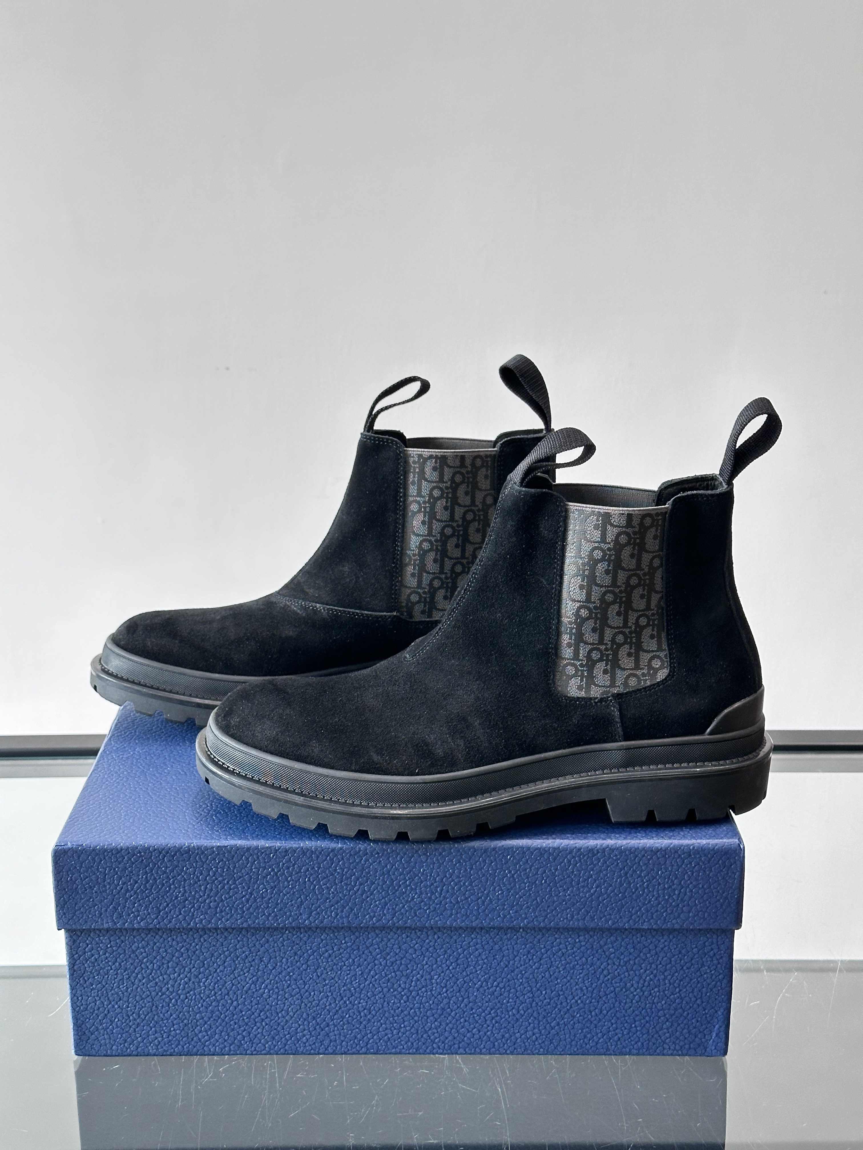 CHRISTIAN DIOR Мужские ботинки Combat Chelsea Boots