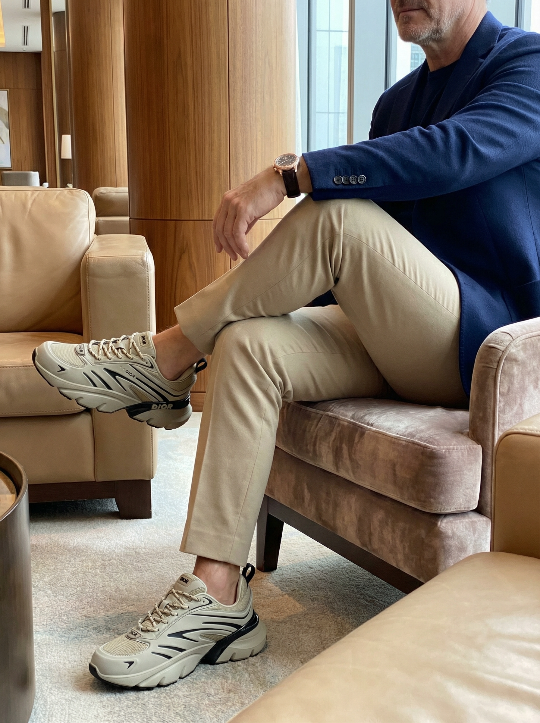 CHRISTIAN DIOR Мужские кроссовки B44 Blade