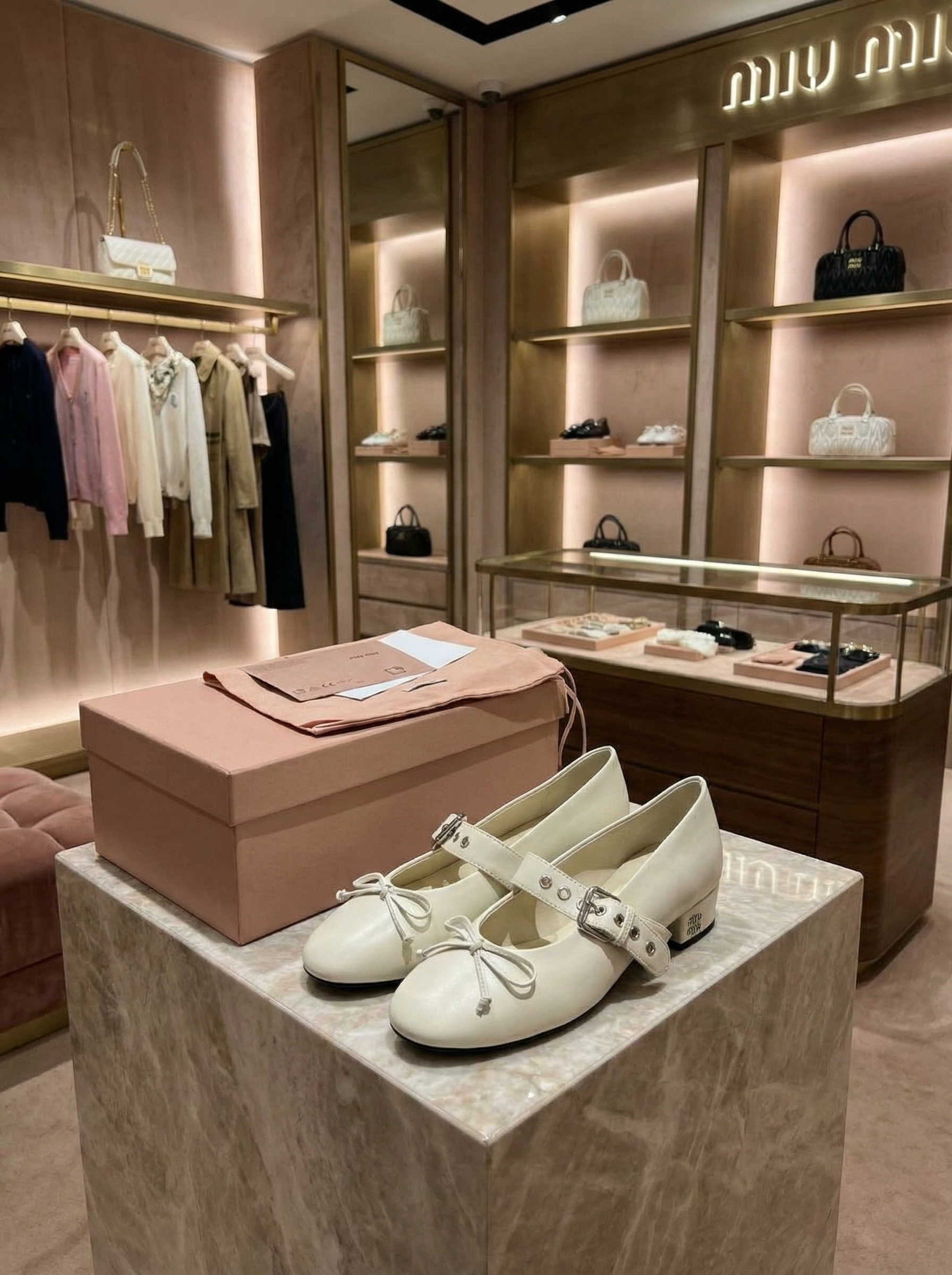 MIU MIU Женские балетки 