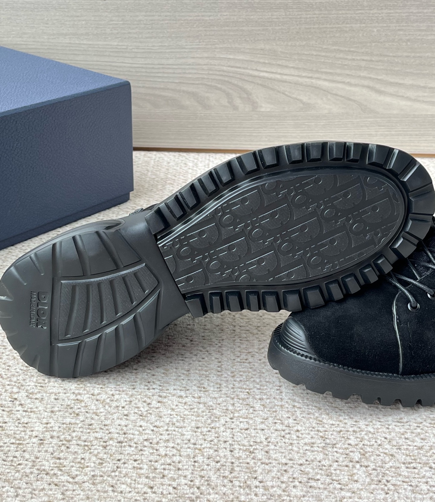 CHRISTIAN DIOR Мужские ботинки Oblique