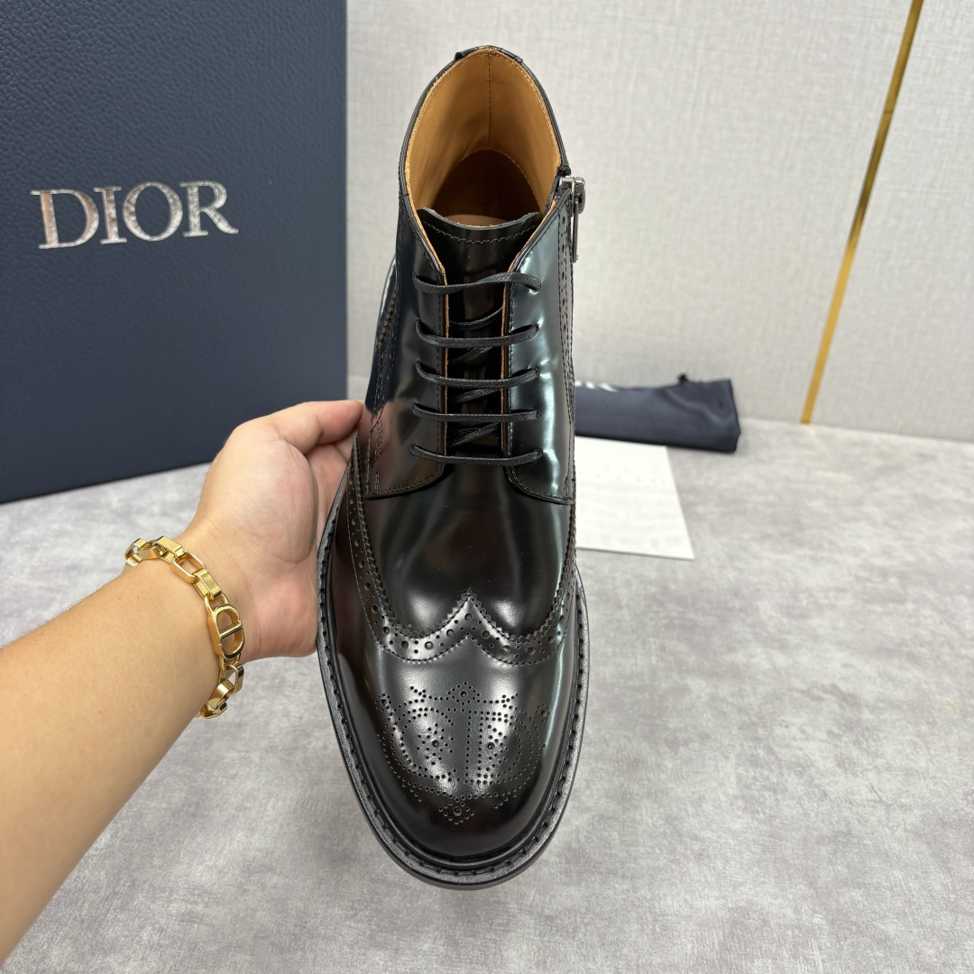 CHRISTIAN DIOR Мужские ботинки Embassy Derby Brogue CHRISTIAN DIOR Мужские ботинки Embassy Derby Brogue