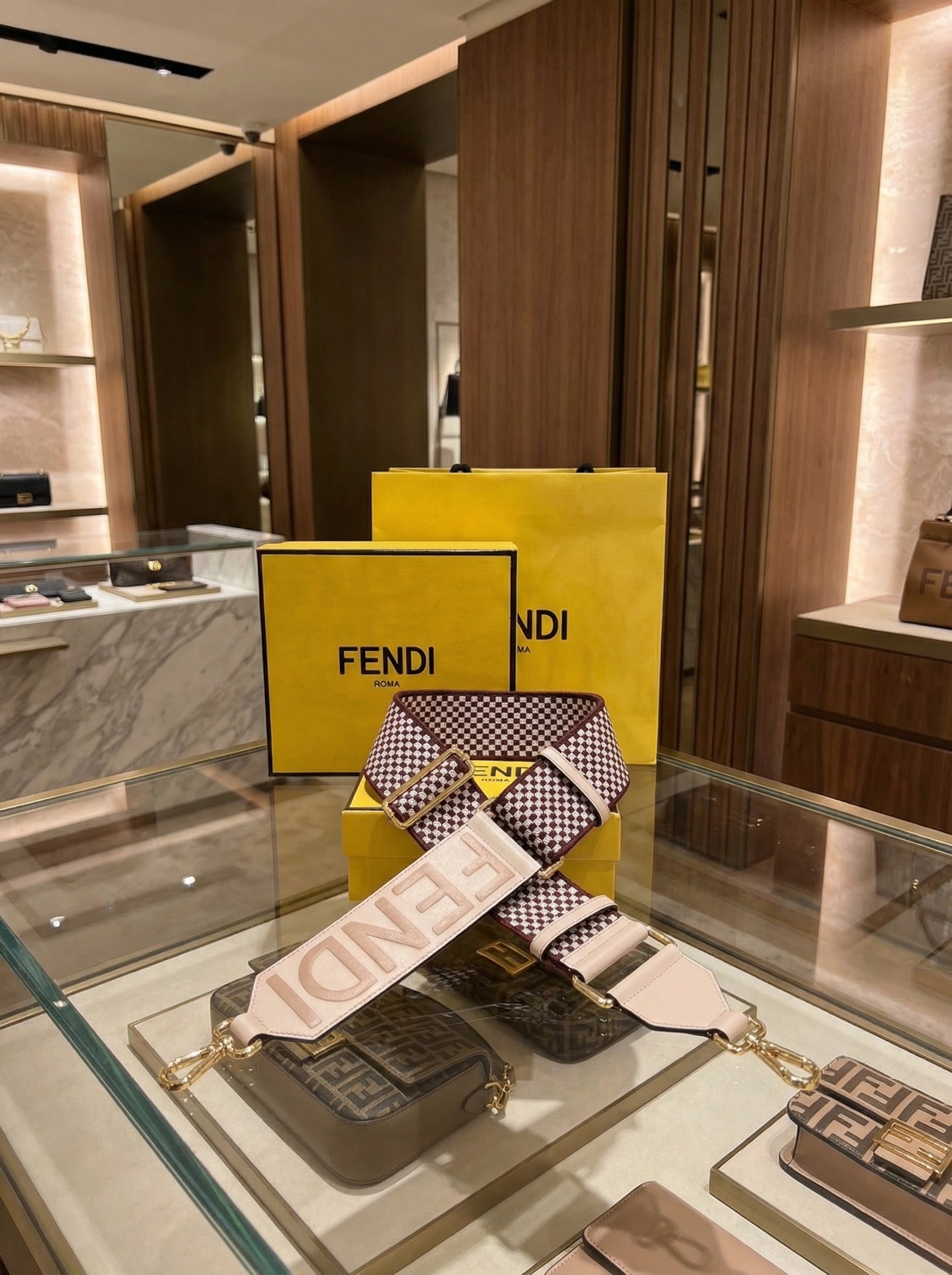 FENDI Плечевой ремень для сумки