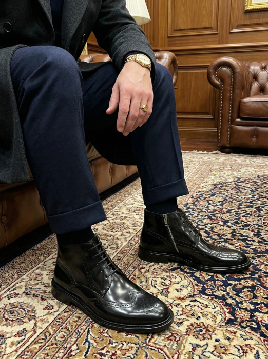 CHRISTIAN DIOR Мужские ботинки Embassy Derby Brogue