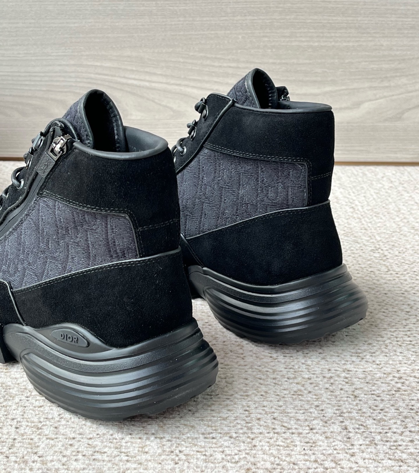CHRISTIAN DIOR Мужские ботинки Oblique