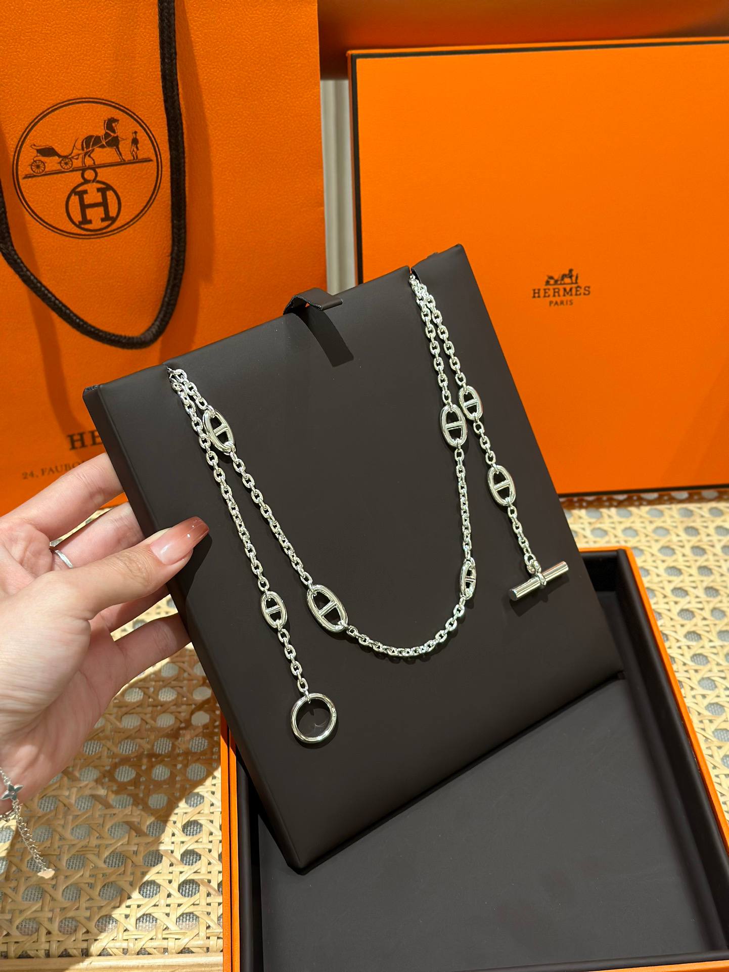 HERMES Женское колье Farandole 120 HERMES Женское колье Farandole 120