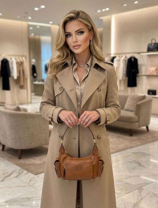 MIU MIU Женская сумка Nappa Leather Pocket