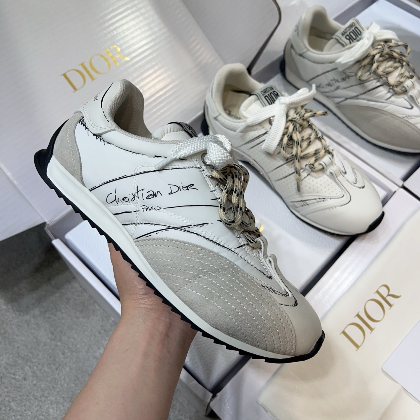 CHRISTIAN DIOR Женские кроссовки D-Sketch CHRISTIAN DIOR Женские кроссовки D-Sketch