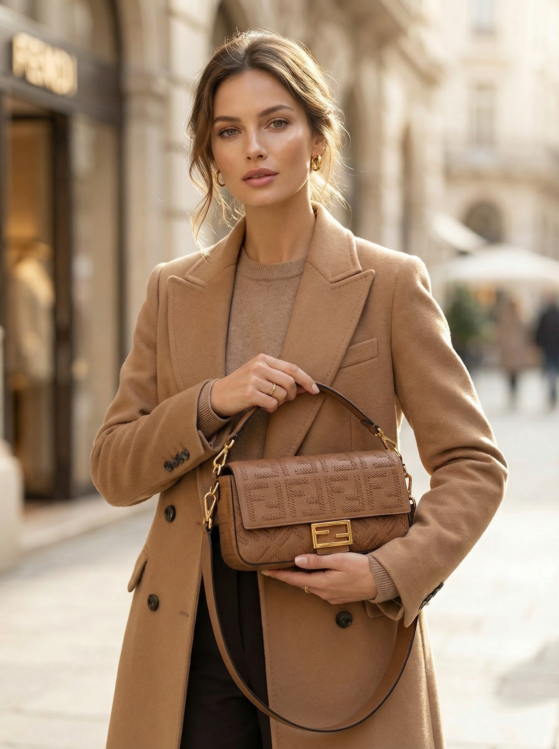 FENDI Женская сумка Baguette