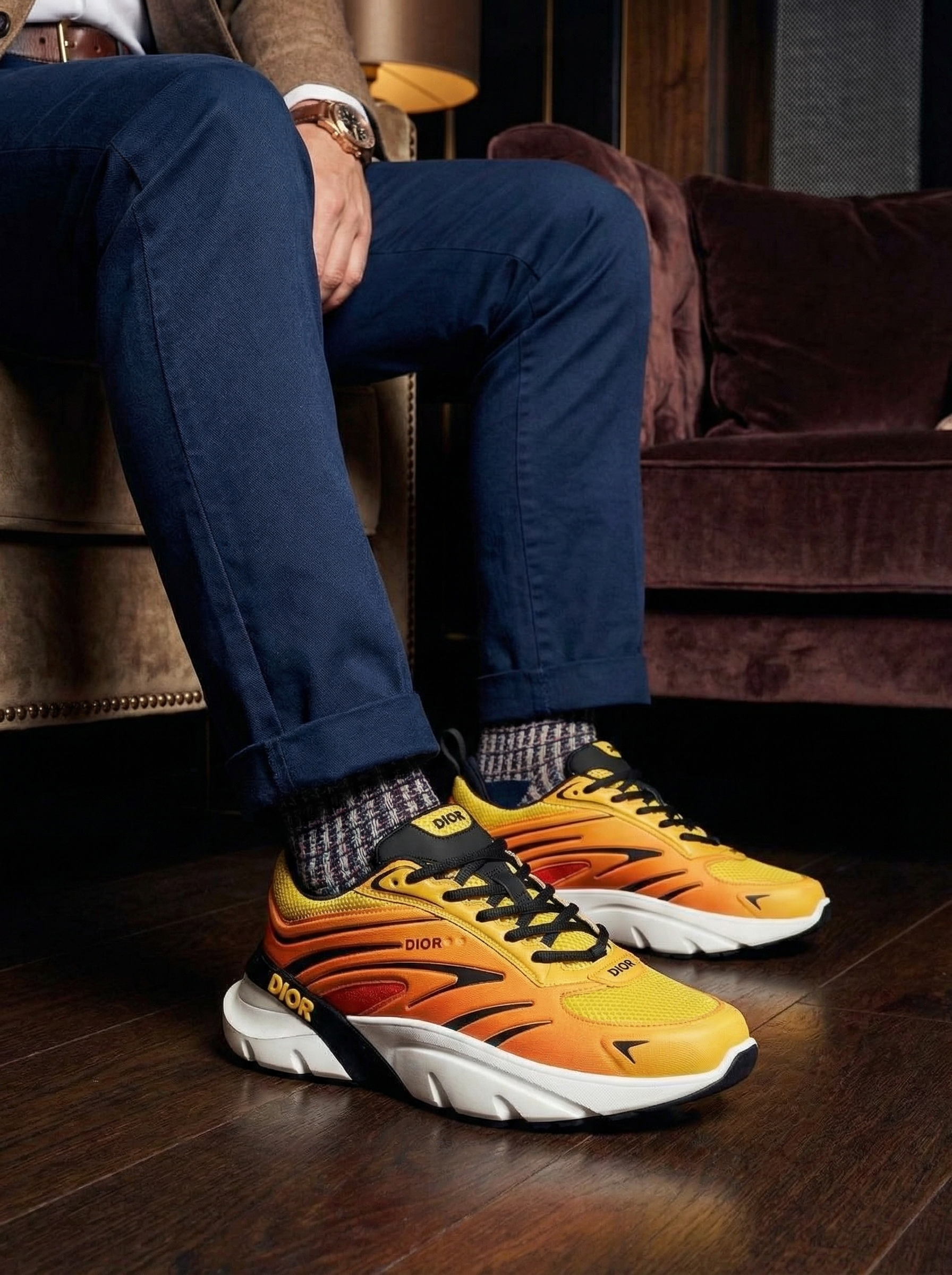 CHRISTIAN DIOR Мужские кроссовки B44 Blade