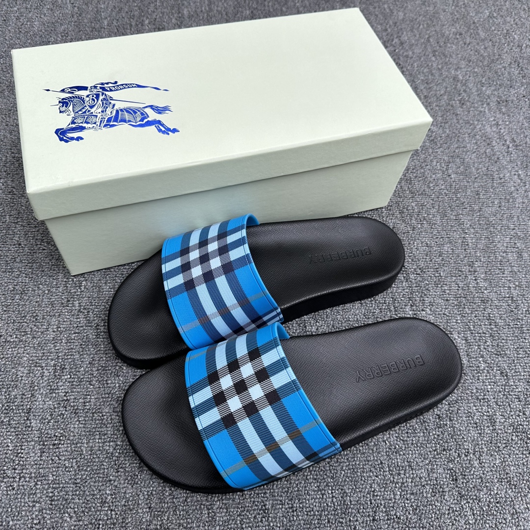 BURBERRY Мужские шлёпанцы 