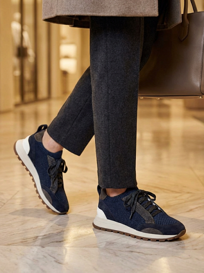 BRUNELLO CUCINELLI Женские кроссовки