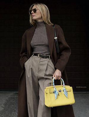 HERMES Женская сумка Birkin 25 см 1Z Epsom