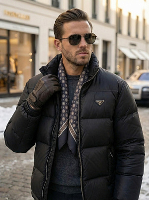 PRADA Мужская стеганая куртка 