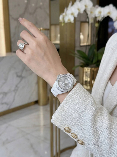CHANEL Женские часы J12 38 мм керамика