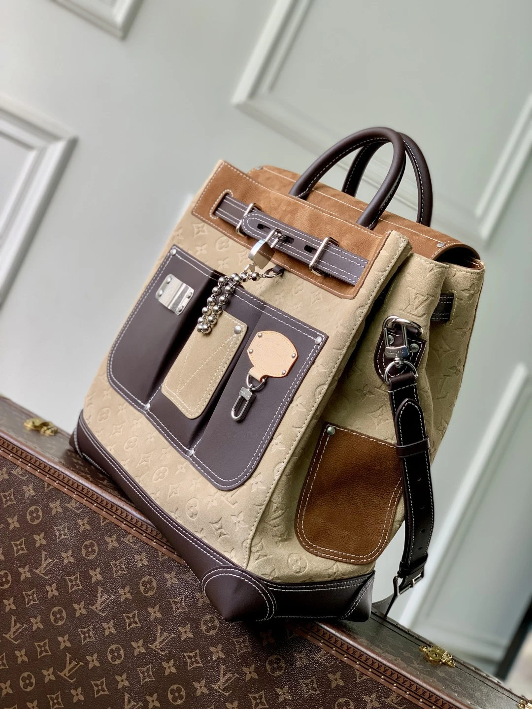 LOUIS VUITTON Мужская сумка Steamer 40 LOUIS VUITTON Мужская сумка Steamer 40
