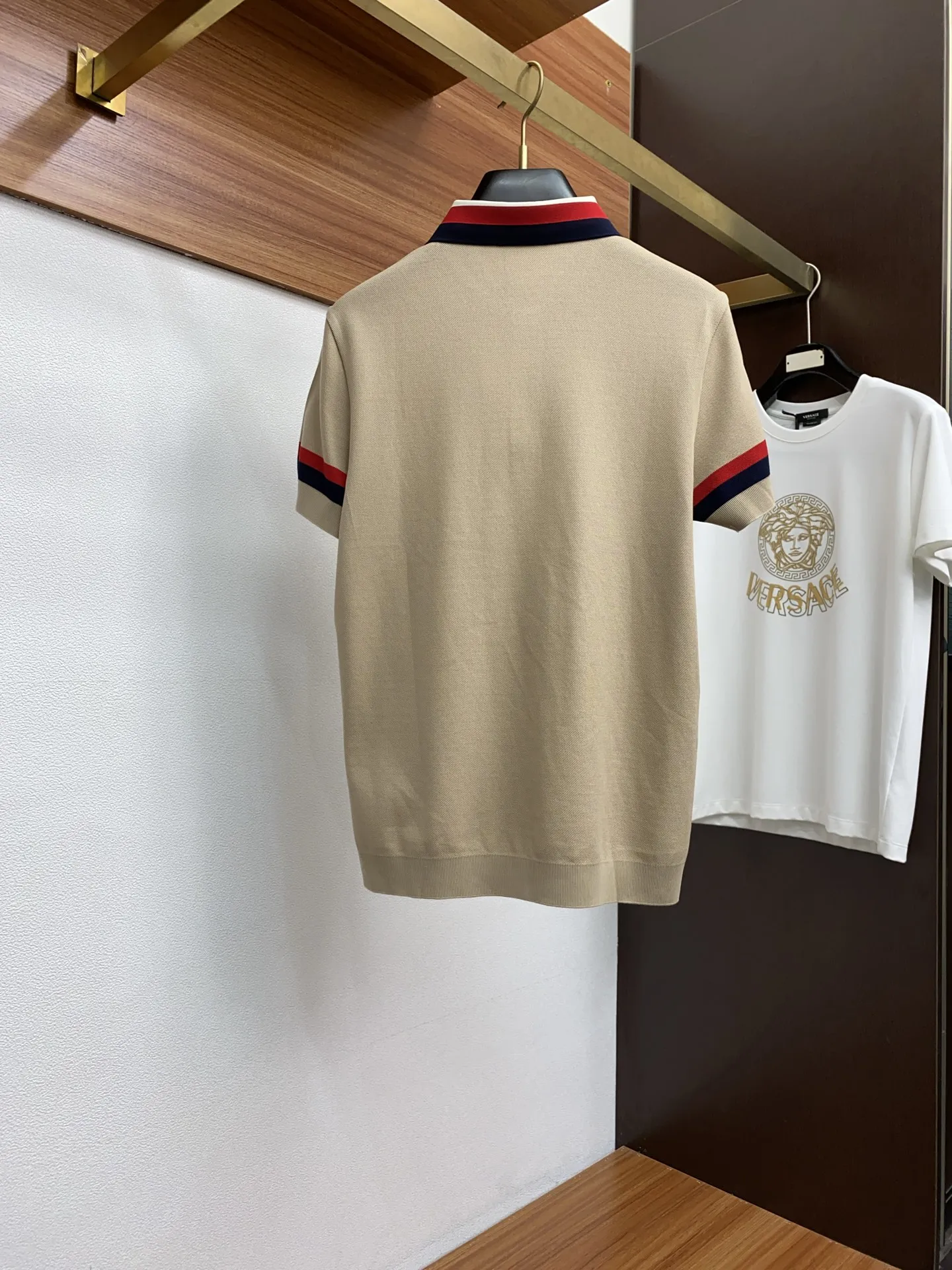 GUCCI Мужская футболка-поло GUCCI Мужская футболка-поло