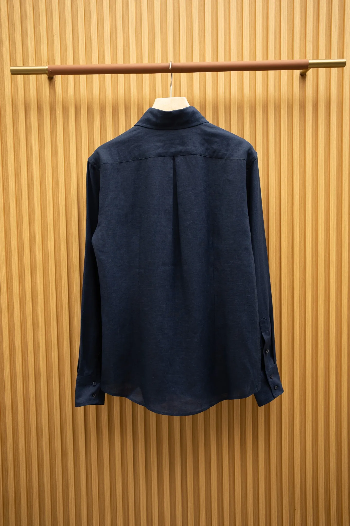 BRUNELLO CUCINELLI Мужская льняная рубашка