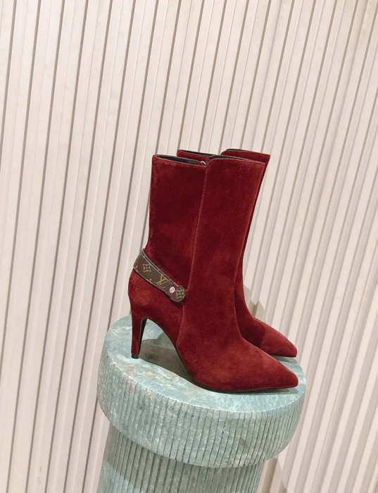 LOUIS VUITTON Женские ботильоны с перемычкой