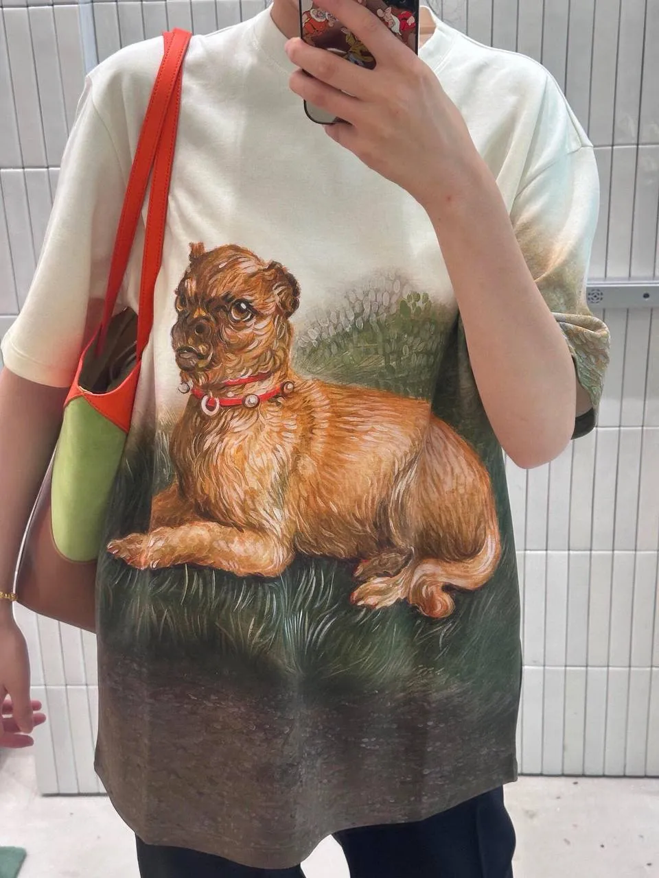 LOEWE Женская футболка с гриффоном LOEWE Женская футболка с гриффоном