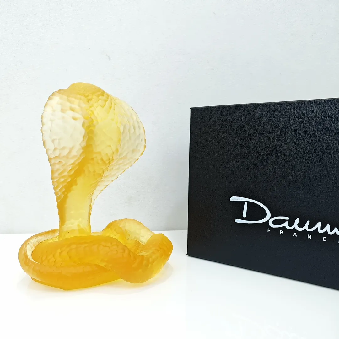 DAUM Хрустальный орнамент кобра