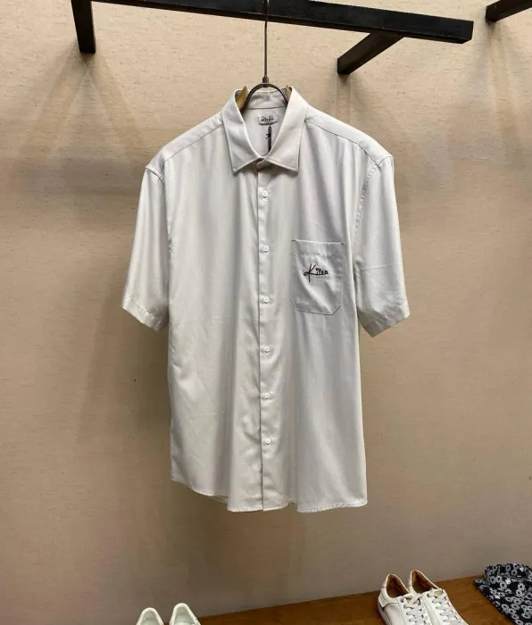 KITON Мужская рубашка хлопок и кашемир