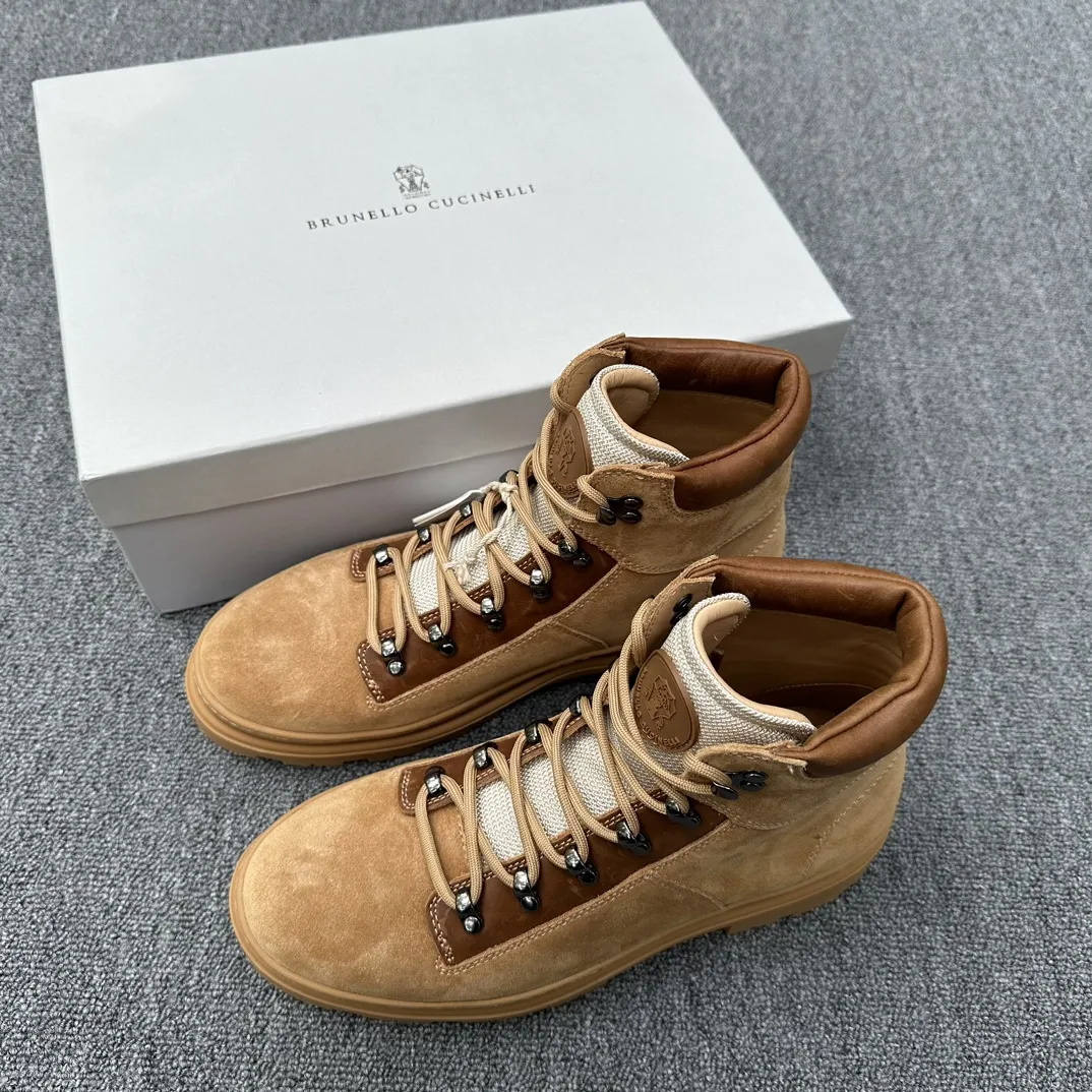 BRUNELLO CUCINELLI Мужские походные ботинки