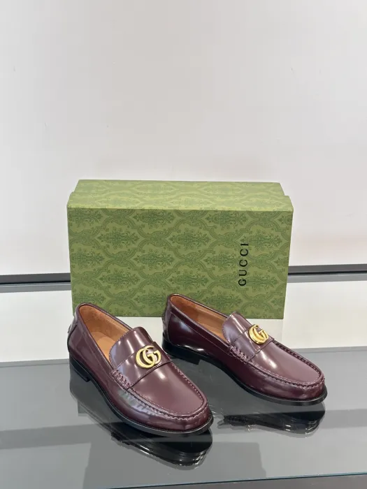 GUCCI Мужские лоферы коровья кожа