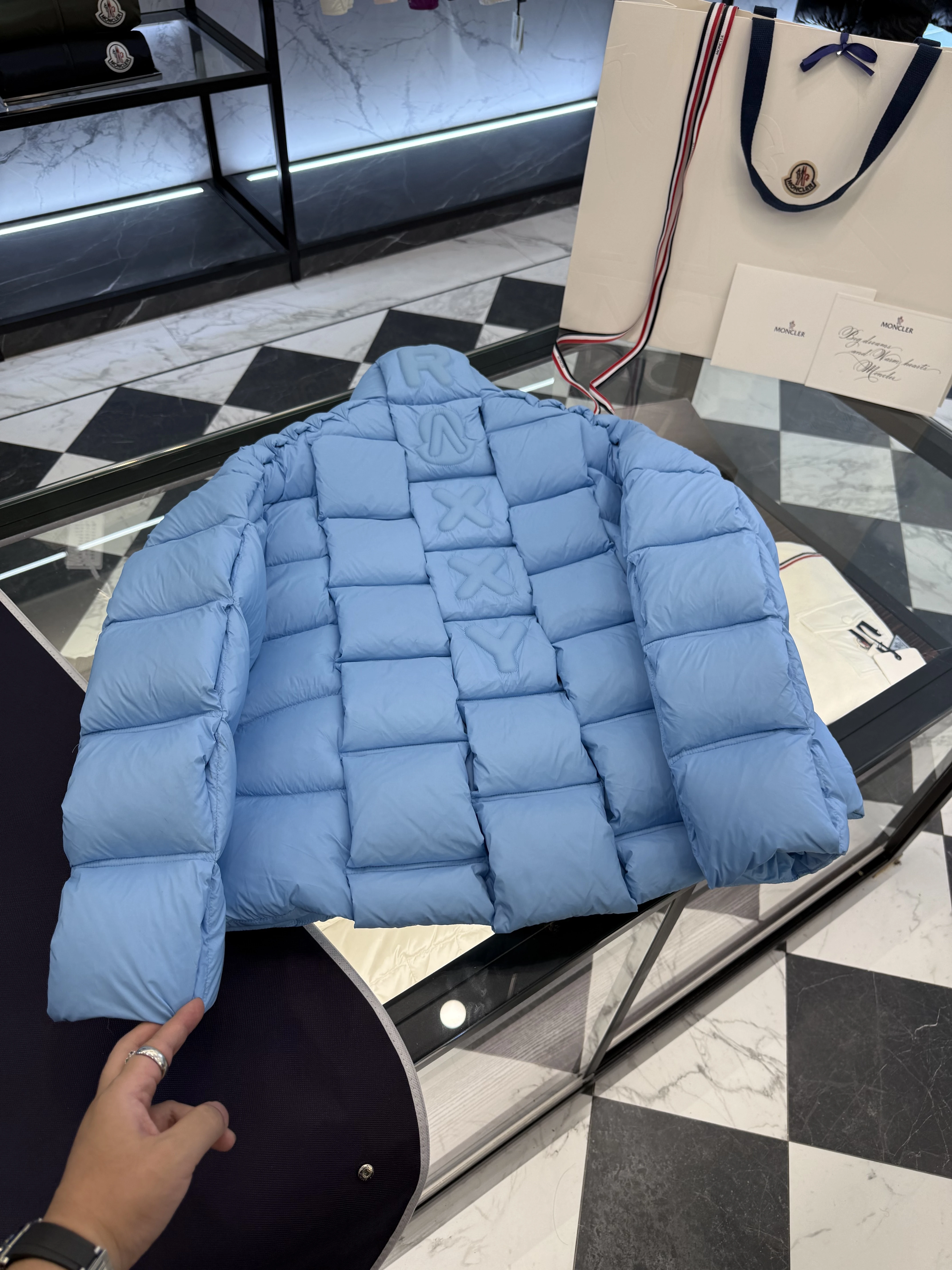 MONCLER Мужской пуховик Christopher Raxxy