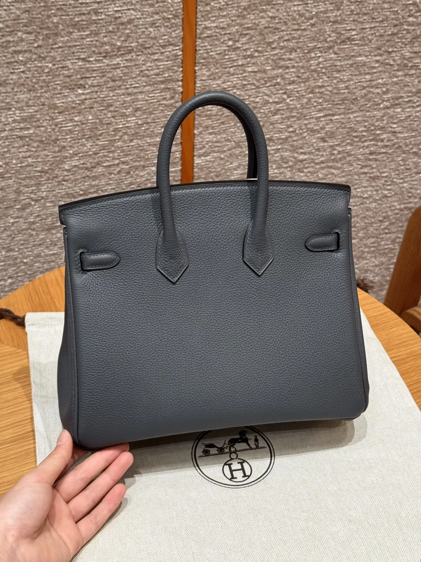 HERMES Женская сумка Birkin 25 см H0 Togo HERMES Женская сумка Birkin 25 см H0 Togo