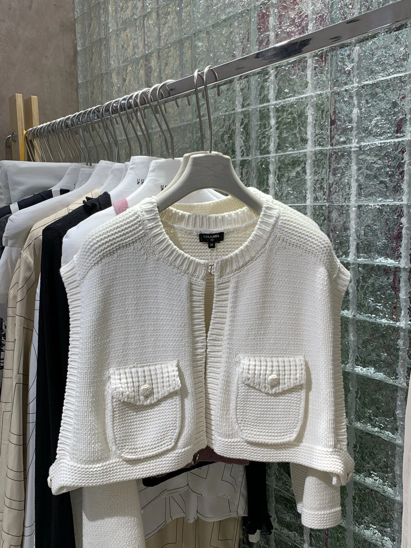 CHANEL Женский жилет из хлопка CHANEL Женский жилет из хлопка