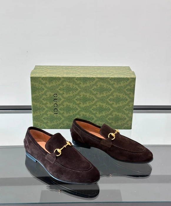 GUCCI Мужские лоферы воловья кожа