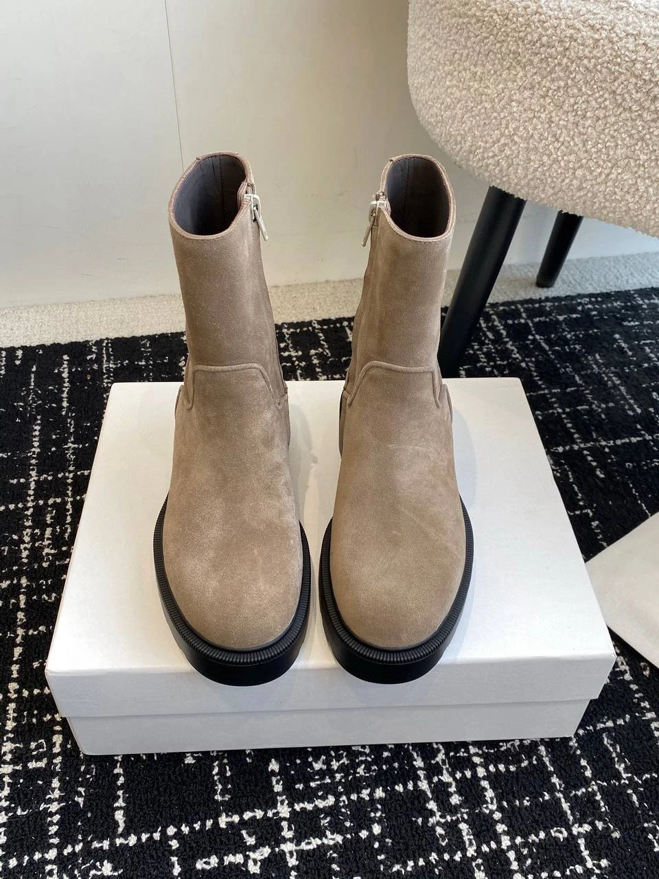 THE ROW Женские ботинки из телячьей кожи THE ROW Женские ботинки из телячьей кожи