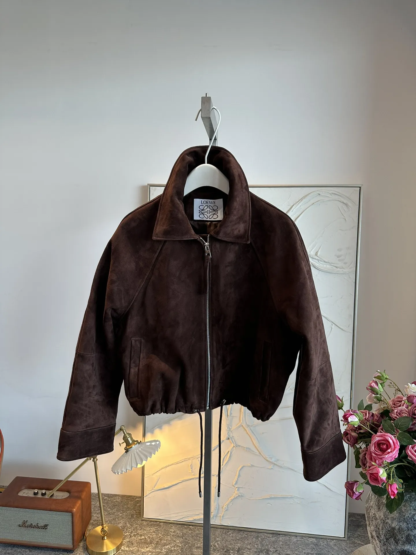 LOEWE Женская куртка из замши