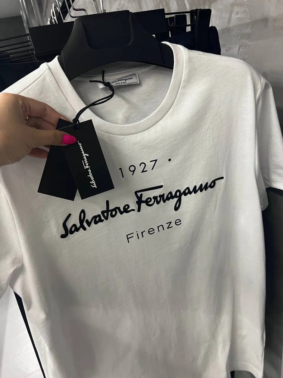 SALVATORE FERRAGAMO Мужская футболка