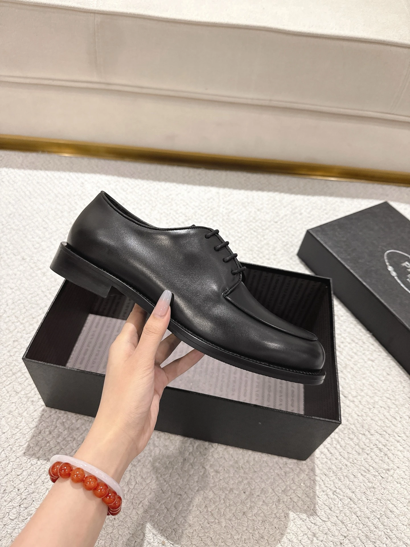 PRADA Мужские туфли-дерби