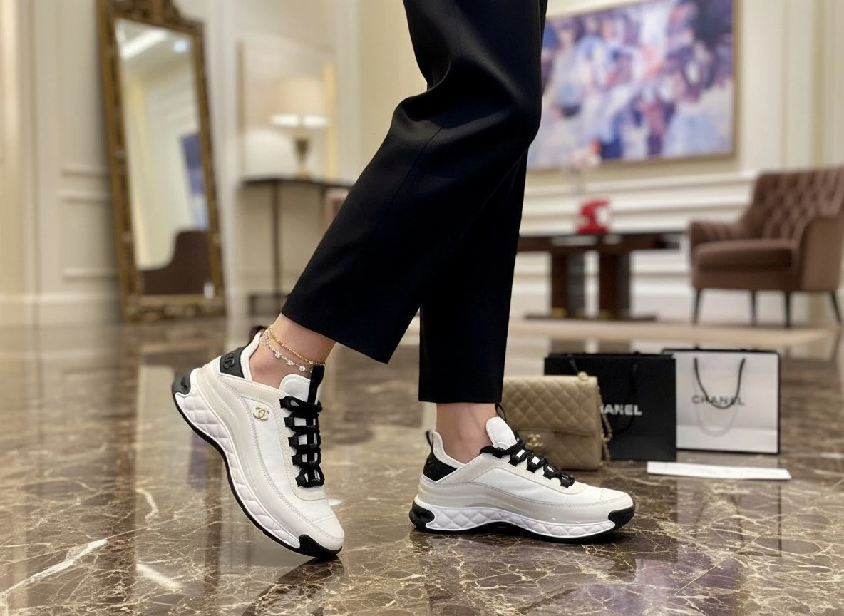 CHANEL Женские кроссовки классические CHANEL Женские кроссовки классические