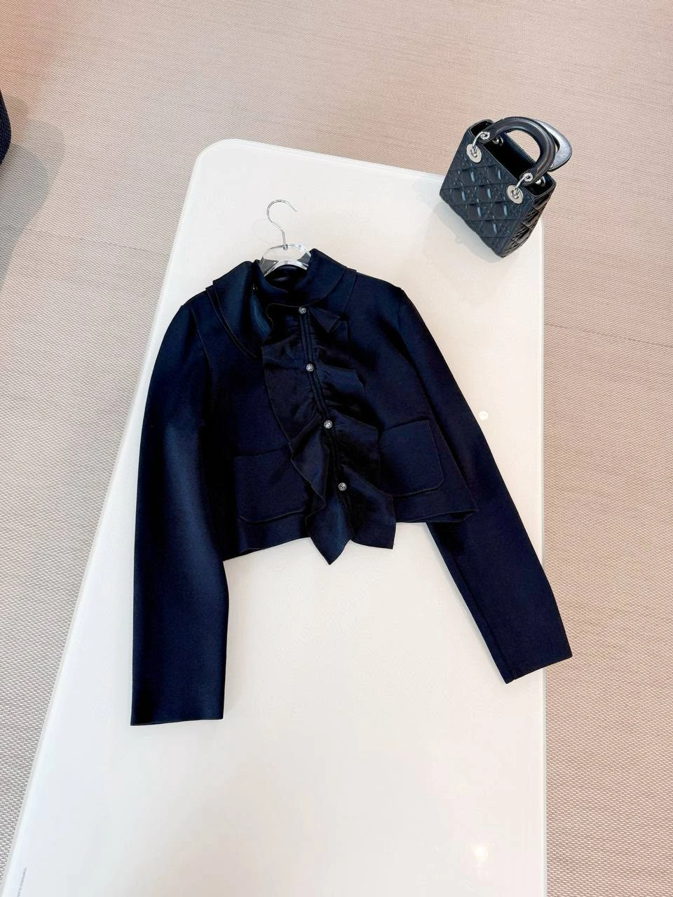 CHRISTIAN DIOR Женский кардиган в темно-синем цвете CHRISTIAN DIOR Женский кардиган в темно-синем цвете