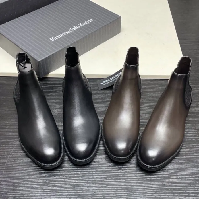 ERMENEGILDO ZEGNA Мужские ботинки Cortina