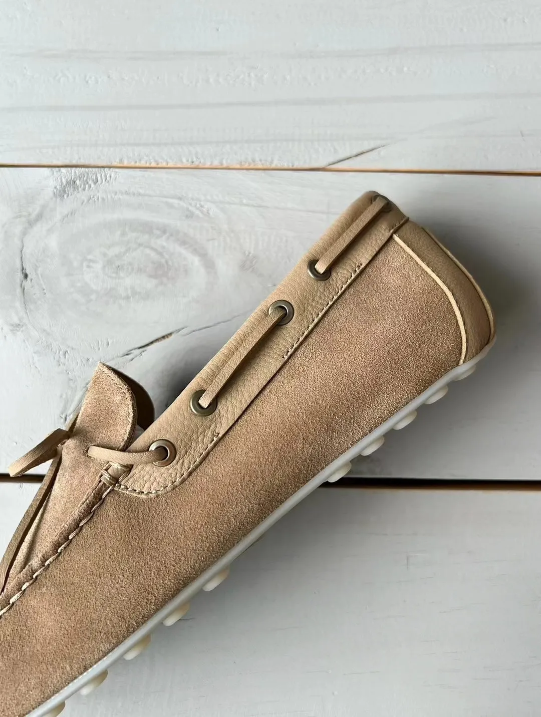 LORO PIANA Мужские мокасины с точечной подошвой