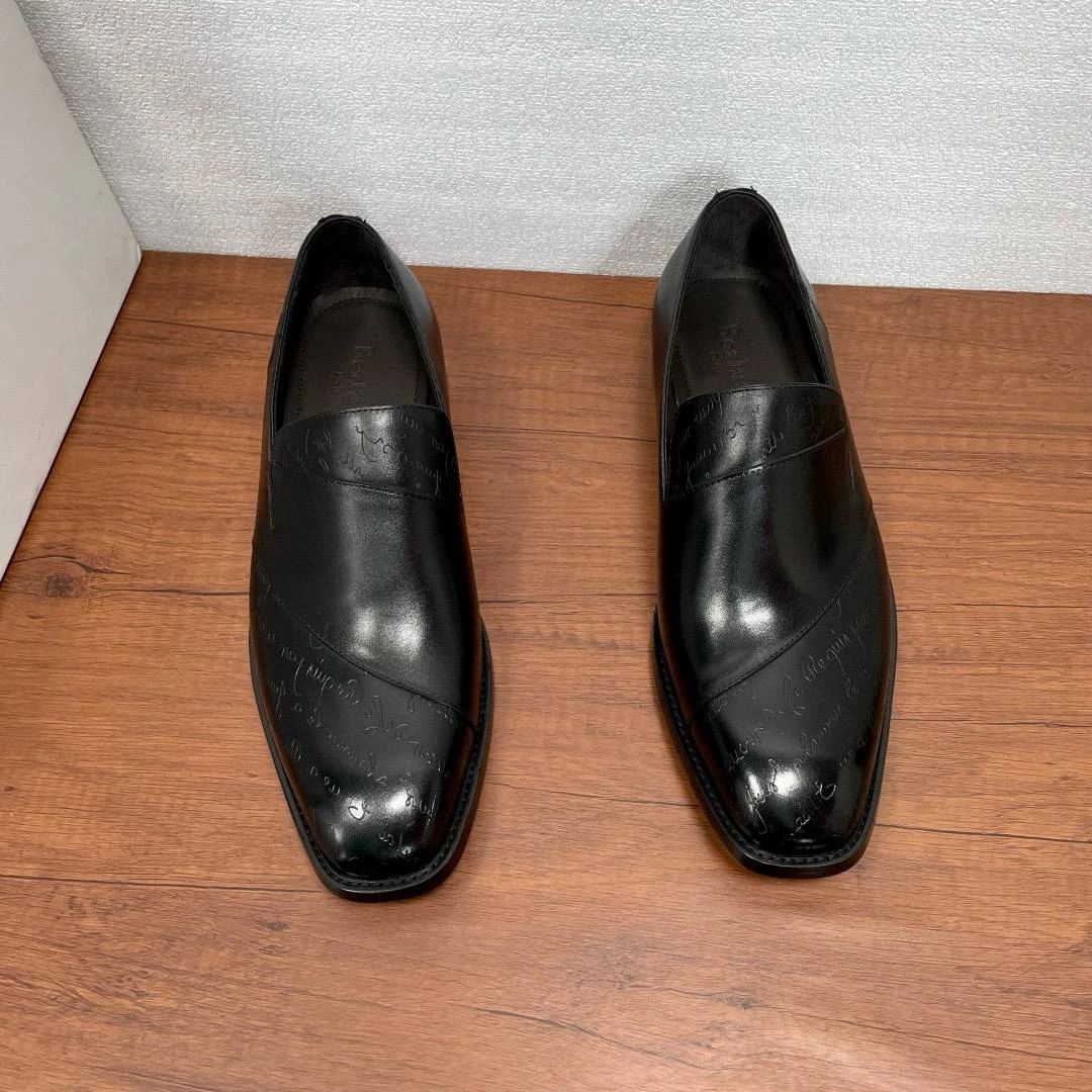 BERLUTI Мужские туфли из телячьей кожи BERLUTI Мужские туфли из телячьей кожи