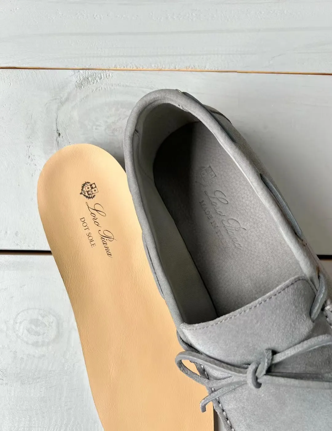 LORO PIANA Мужские мокасины с точечной подошвой