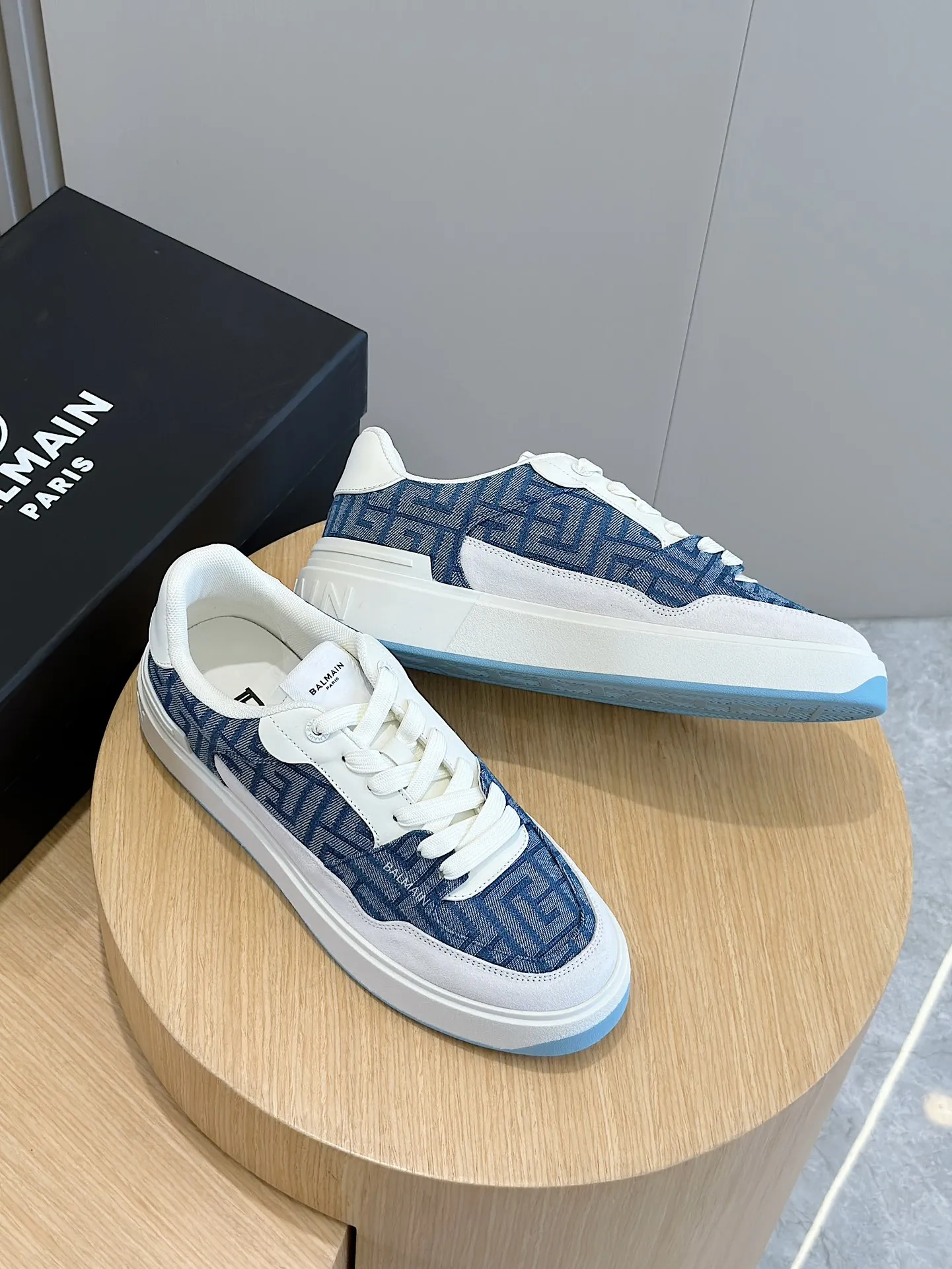 BALMAIN Мужские кроссовки B-Cour